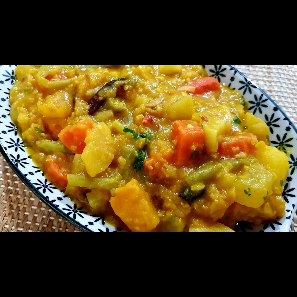 মুগ ডালের মিক্স সবজী